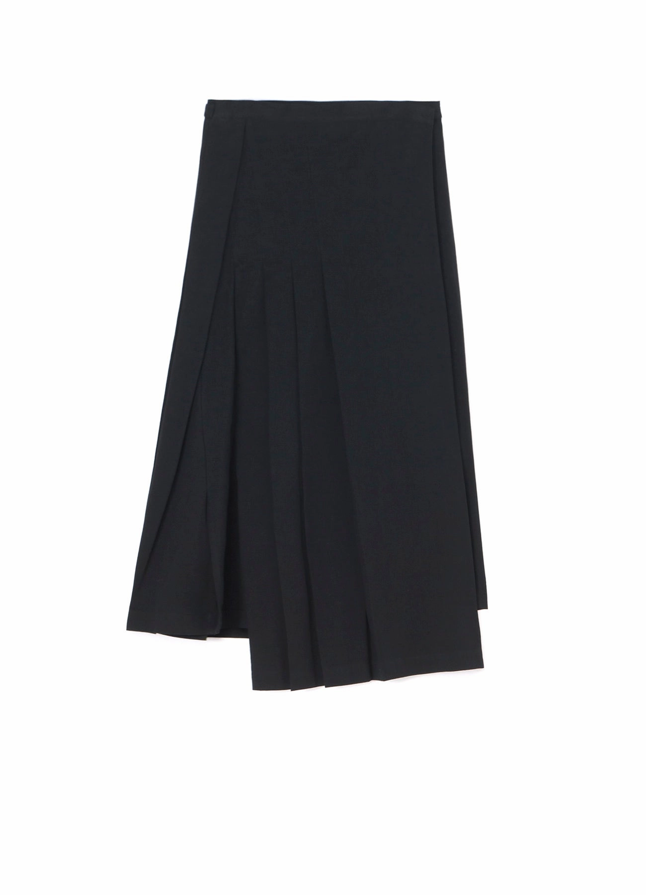 COTTON TWILL R PLEATED WRAP SKIRT Soft Appeal
