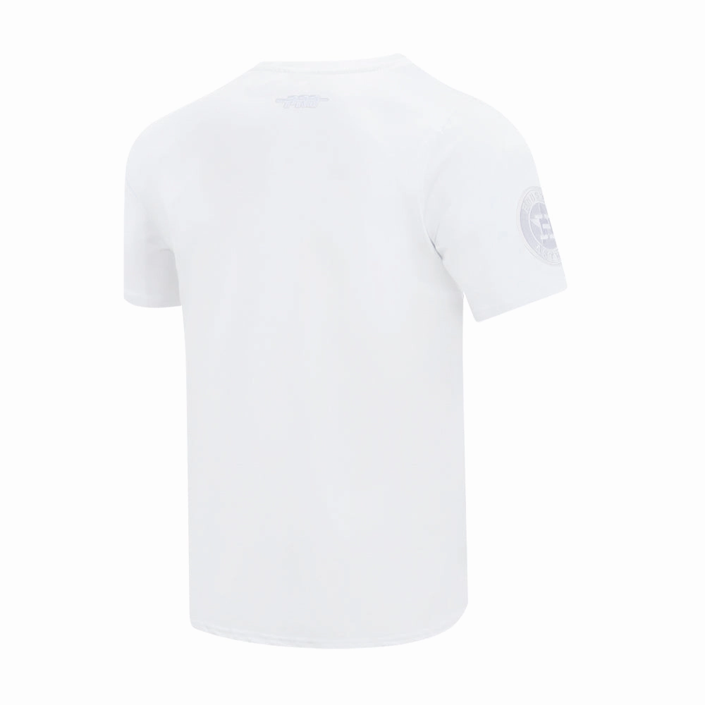 Houston Astros White Out Tee -Mens Longline Hemline Recommended