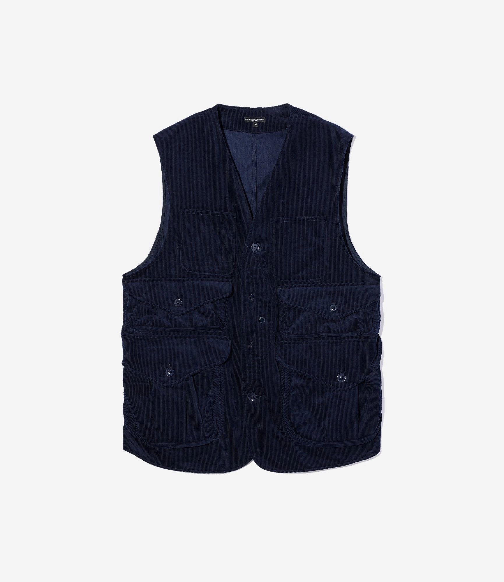 Moisture Activated Cooling Yarn Dyed Colorfastness Hunting Jacket ?C?Dark Navy 8W Corduroy