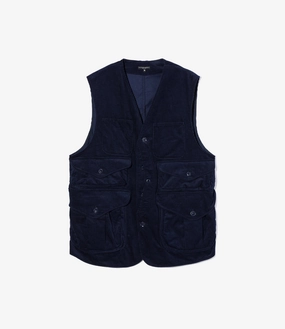 Moisture Activated Cooling Yarn Dyed Colorfastness Hunting Jacket ?C?Dark Navy 8W Corduroy