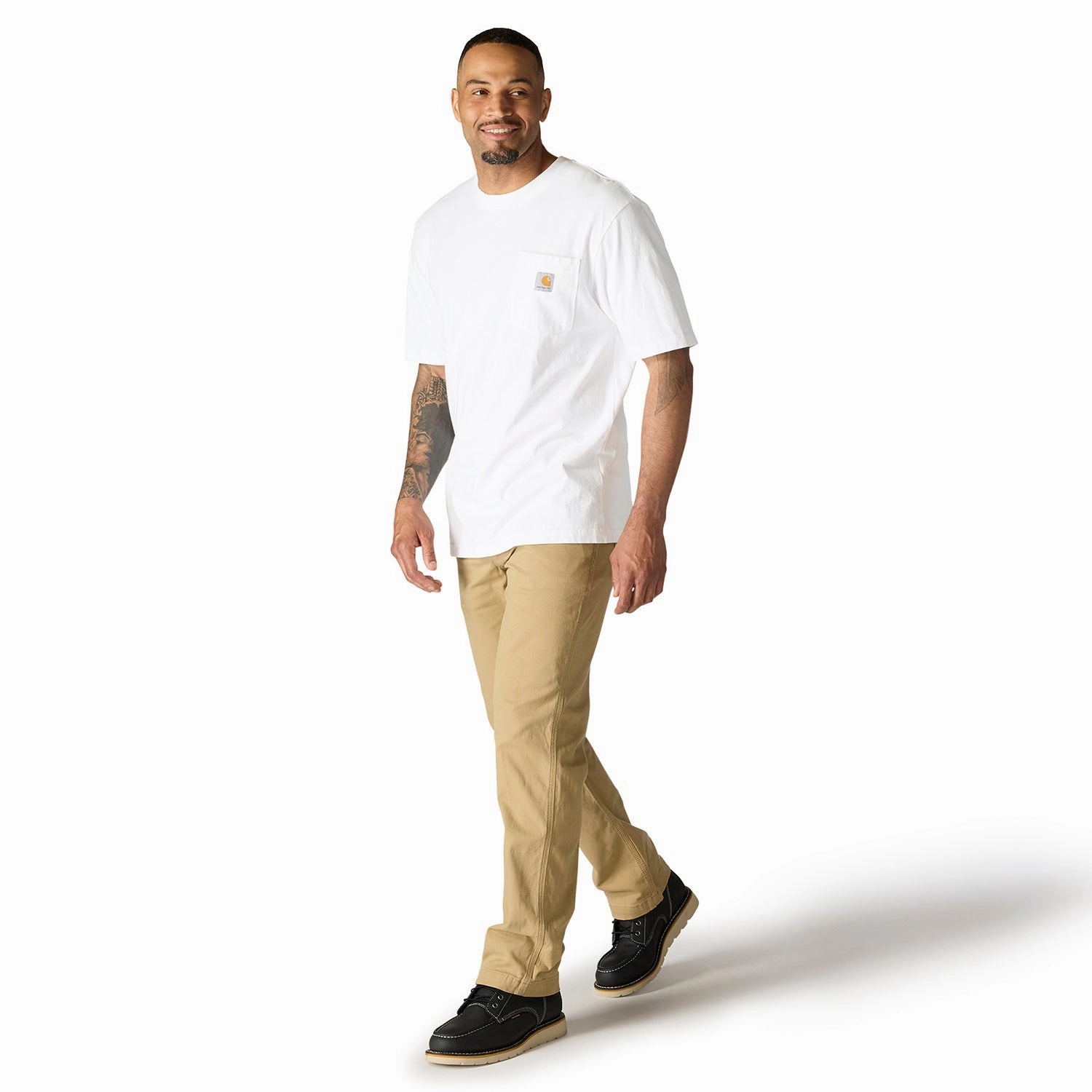 HW Loose Fit Pocket Tee -Mens Seasonal Layering Casual Layers