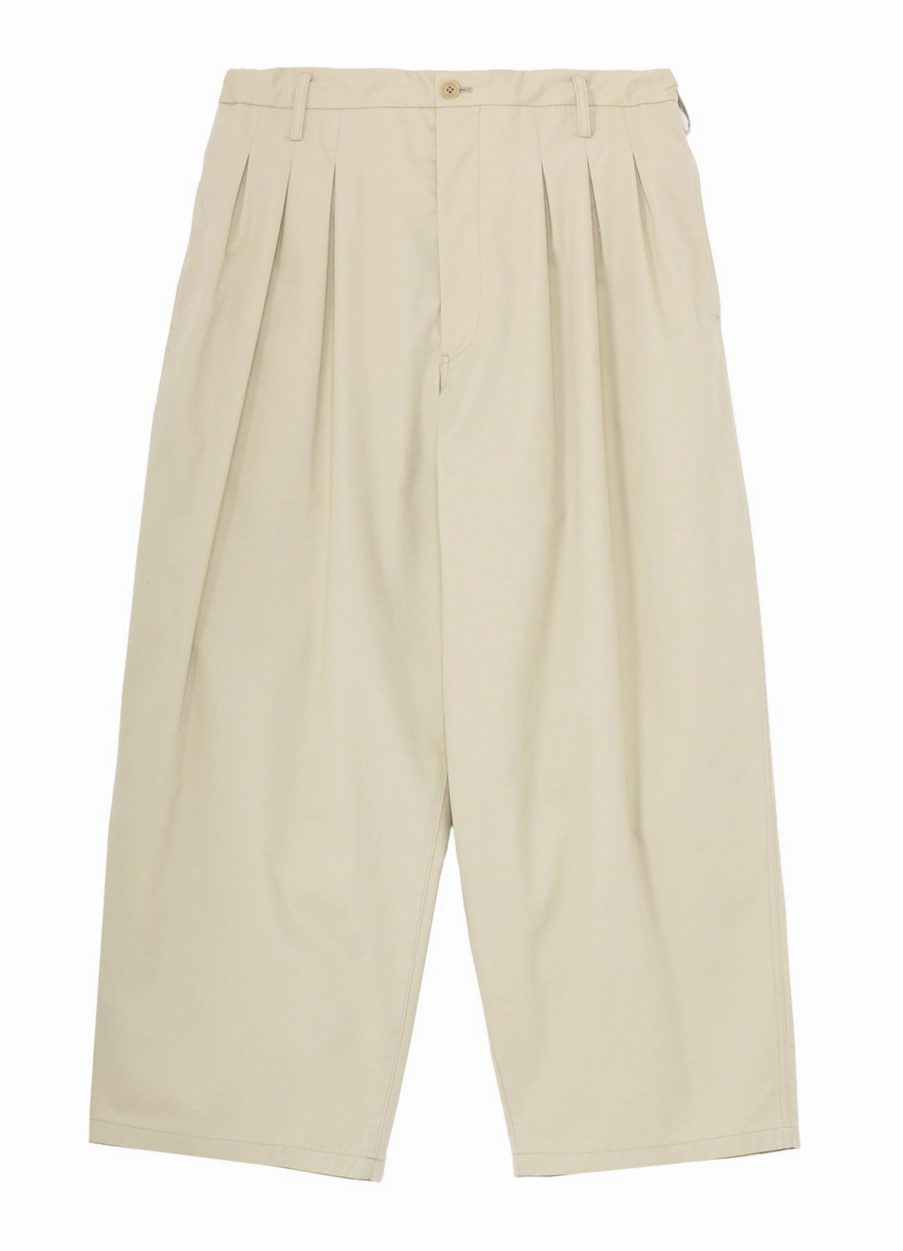 T/C TWILL PANTS WITH 12-TUCKS Casual Vibes Sporty Look