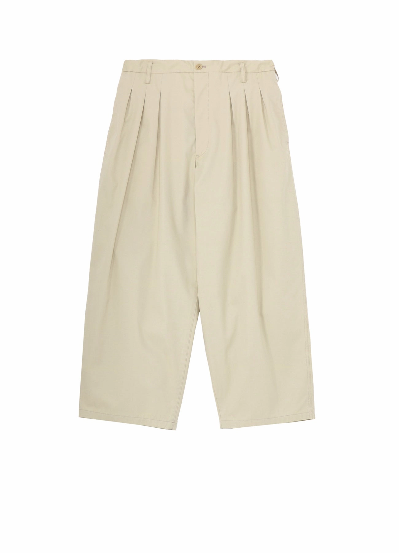 T/C TWILL PANTS WITH 12-TUCKS Flexible Gusset Design