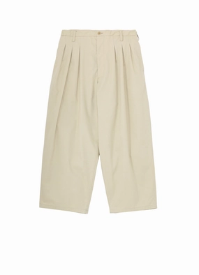 T/C TWILL PANTS WITH 12-TUCKS Flexible Gusset Design