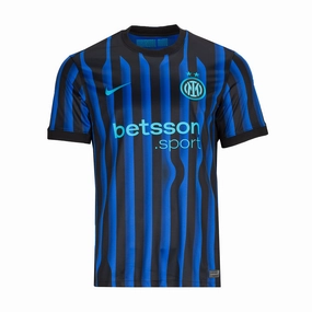 25/26 Inter Milan Home Jersey - Mens Flexible Shoulder Seams