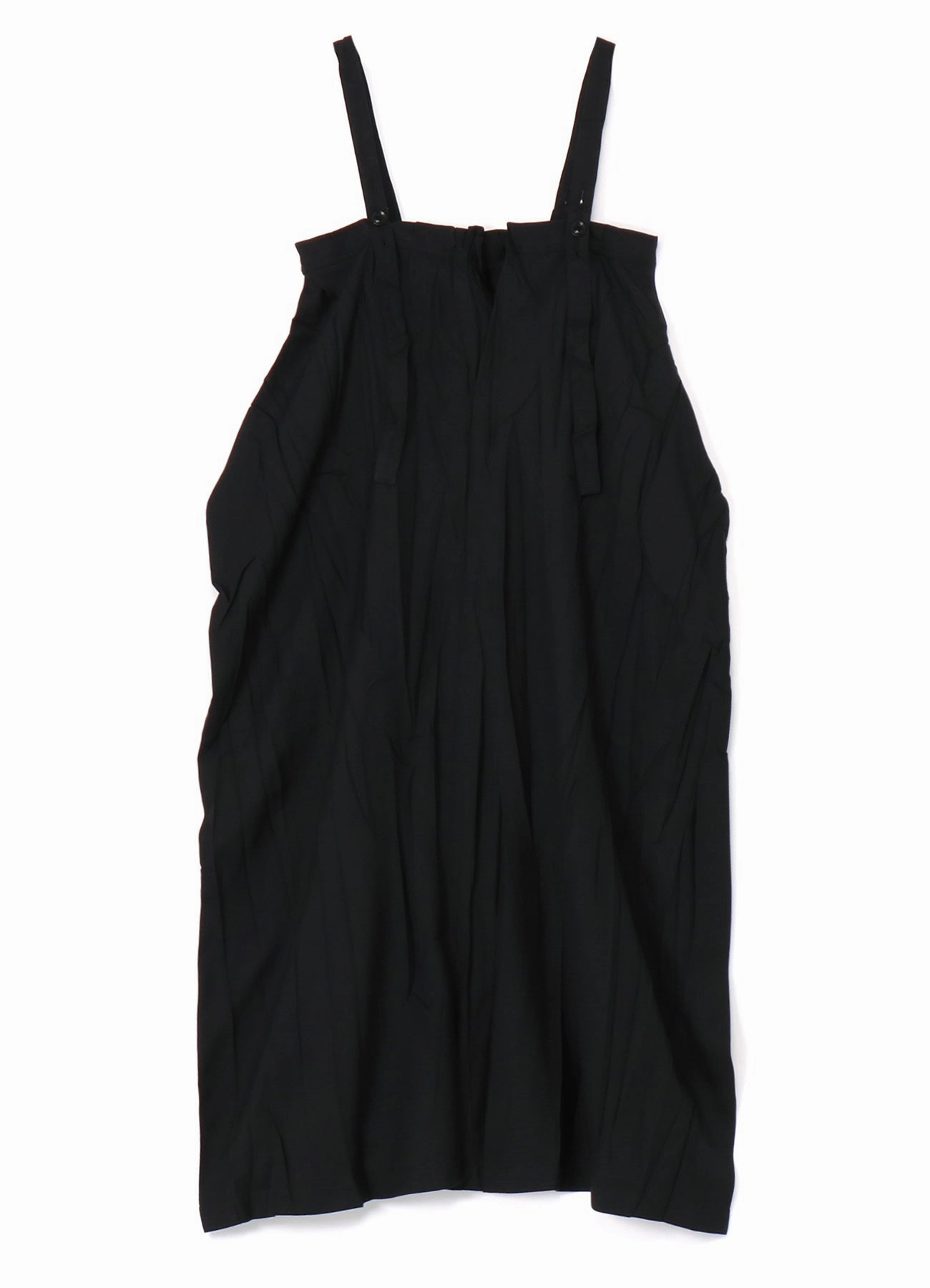 Comfortable Silhouette Travel Staple Pe/W WRINKLED STRAP DRESS