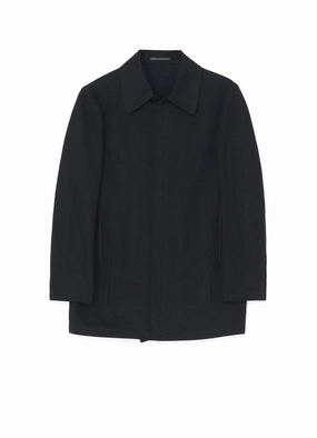 8OZ UNEVEN YARN DENIM ZIP JACKET pattern - mixing