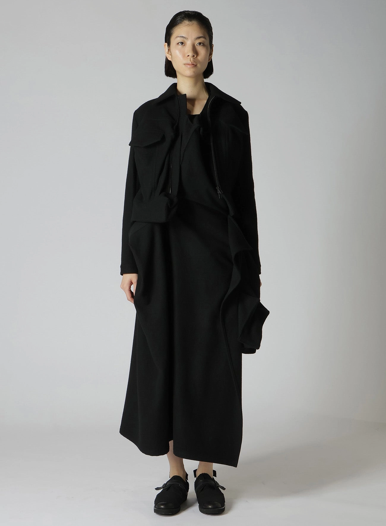 Adult 1/16 FLANNEL L BOX DETAIL BLOUSON