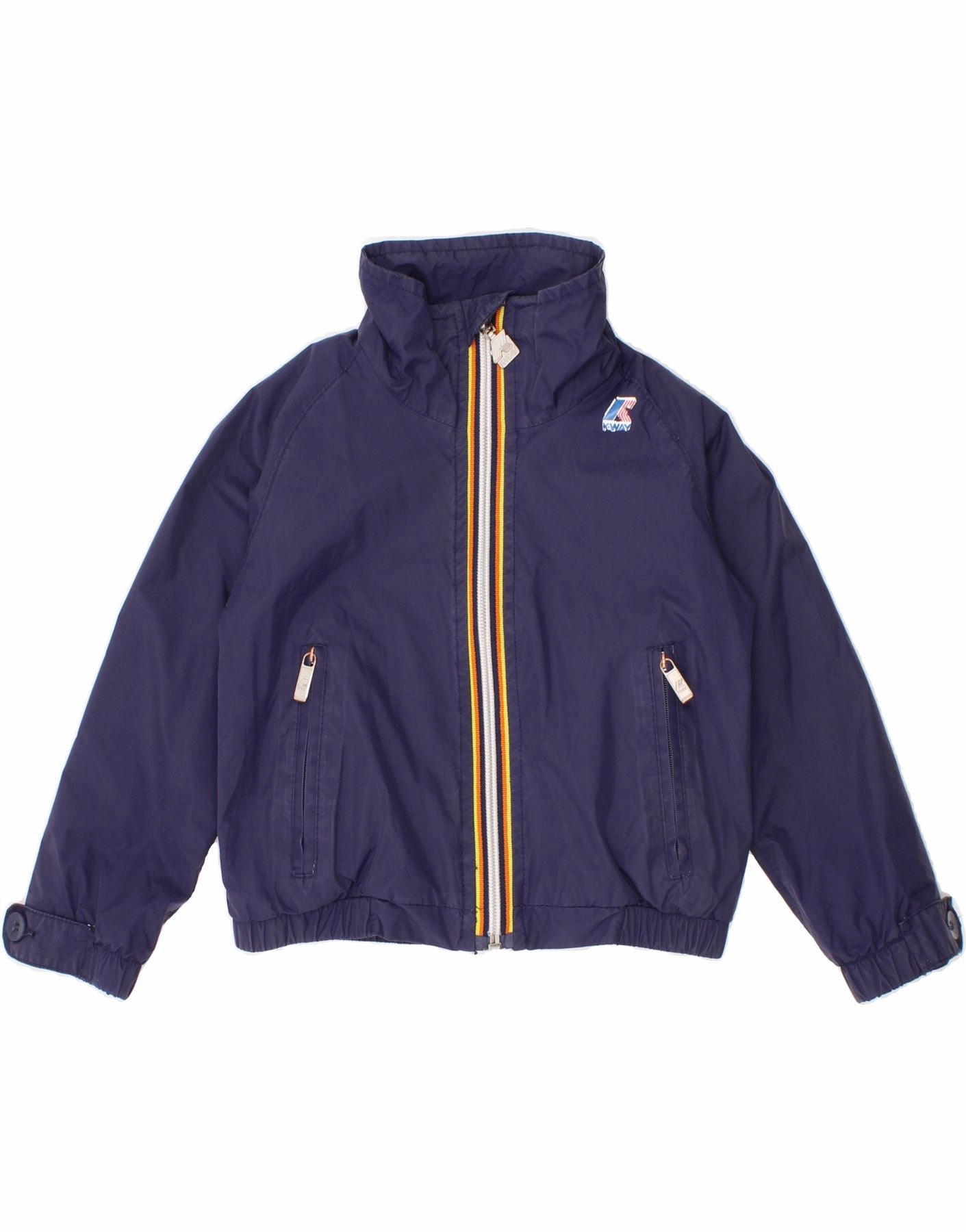 Layered Comfort Chemistry K-WAY Baby Boys Bomber Jacket 18-24 Months Navy Blue