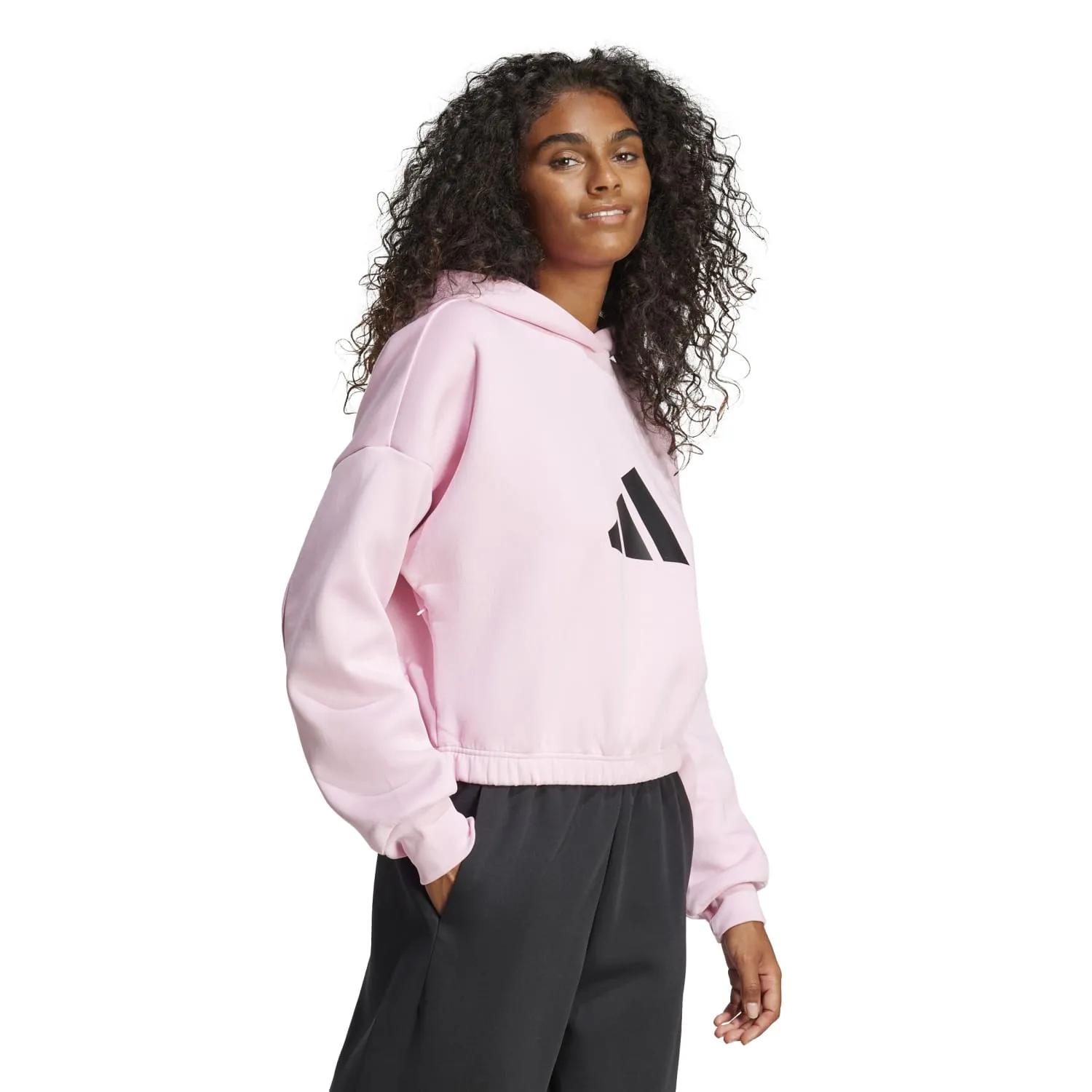 Future Icons 3 Bar Hoody - Womens Organic Cotton Blend