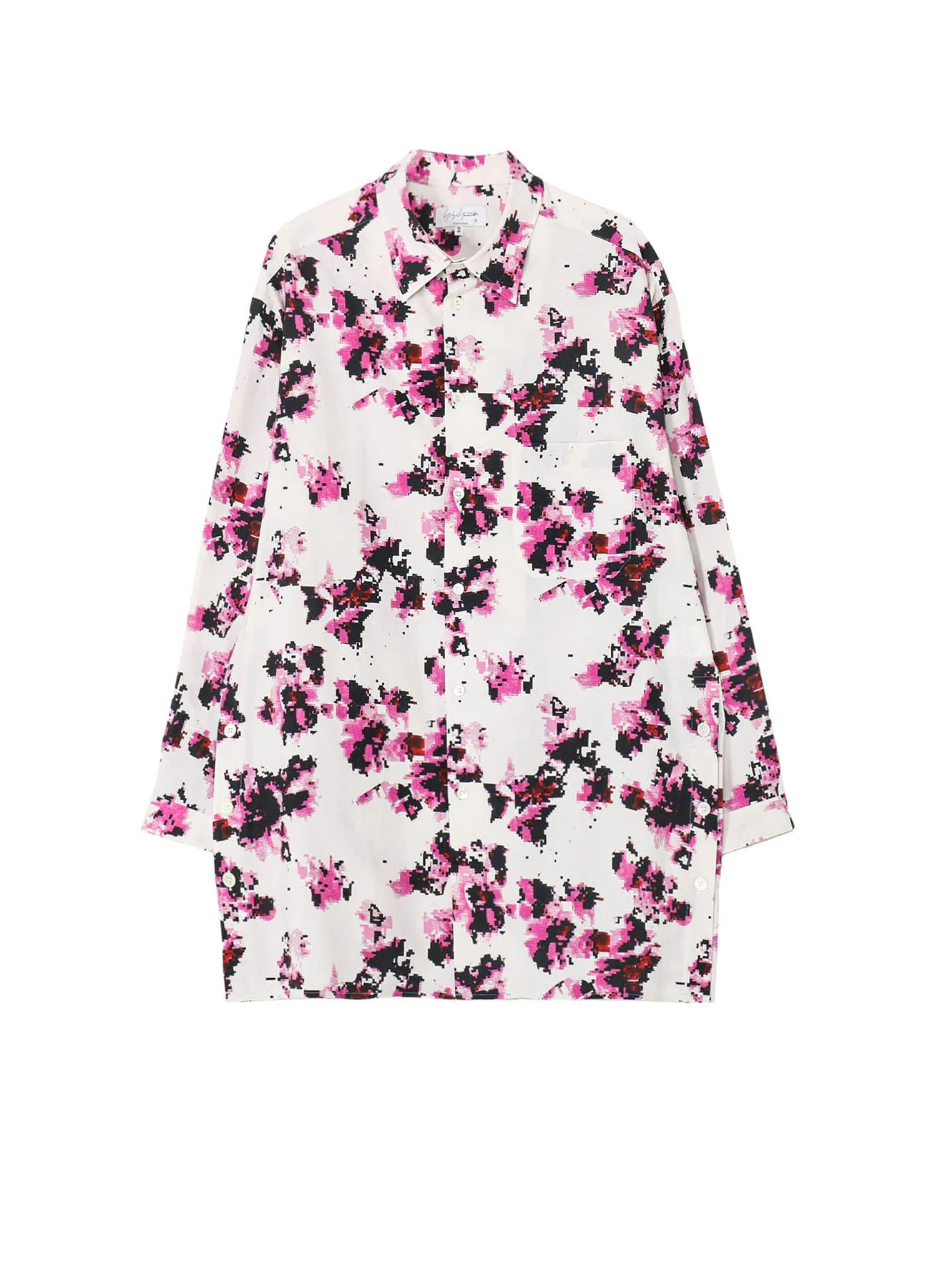 KHADI FLOWER PT BIG BLOUSE Snag Resistant Fabric