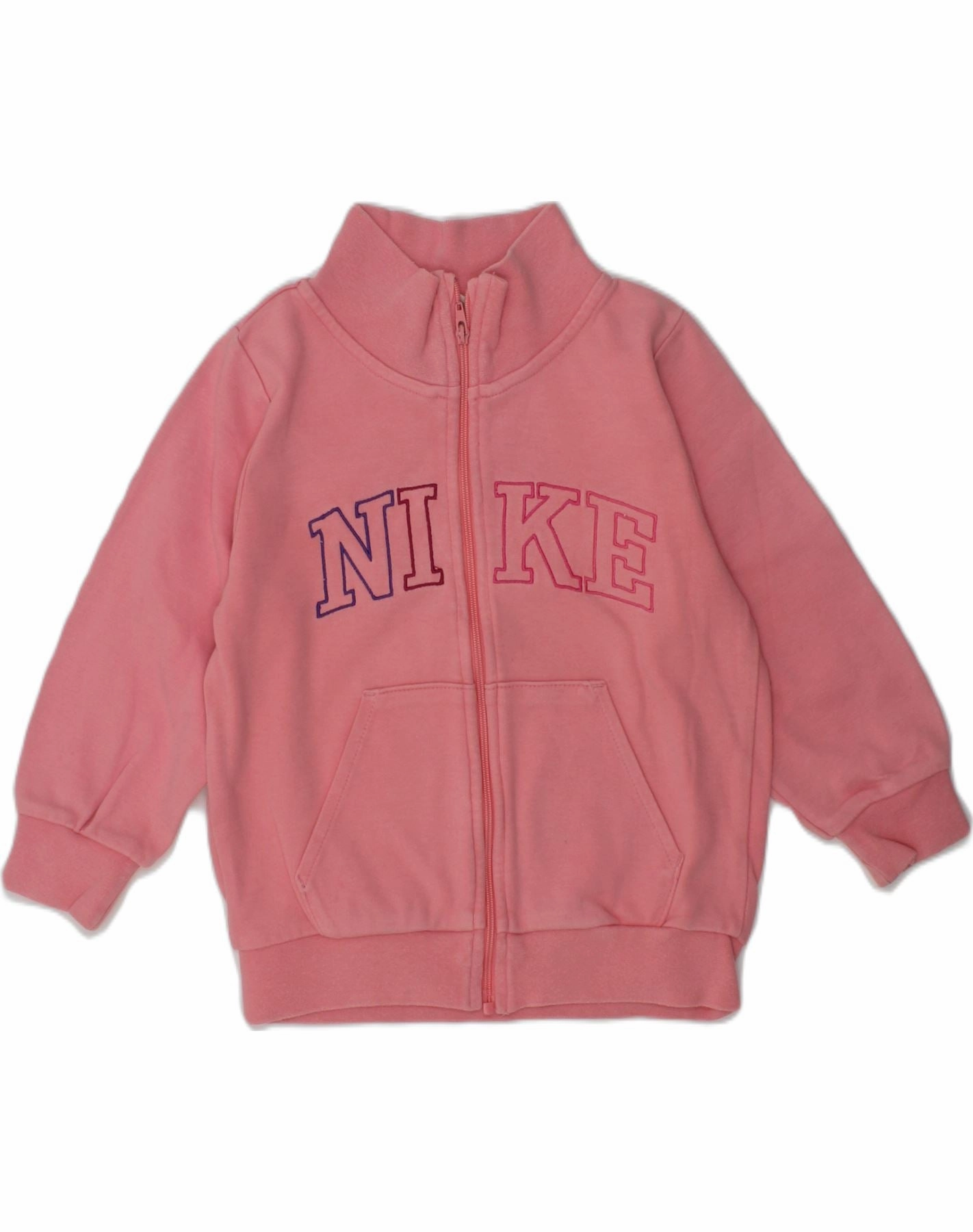 NIKE Baby Boys Graphic Tracksuit Top Jacket 18-24 Months Pink Fast Dry