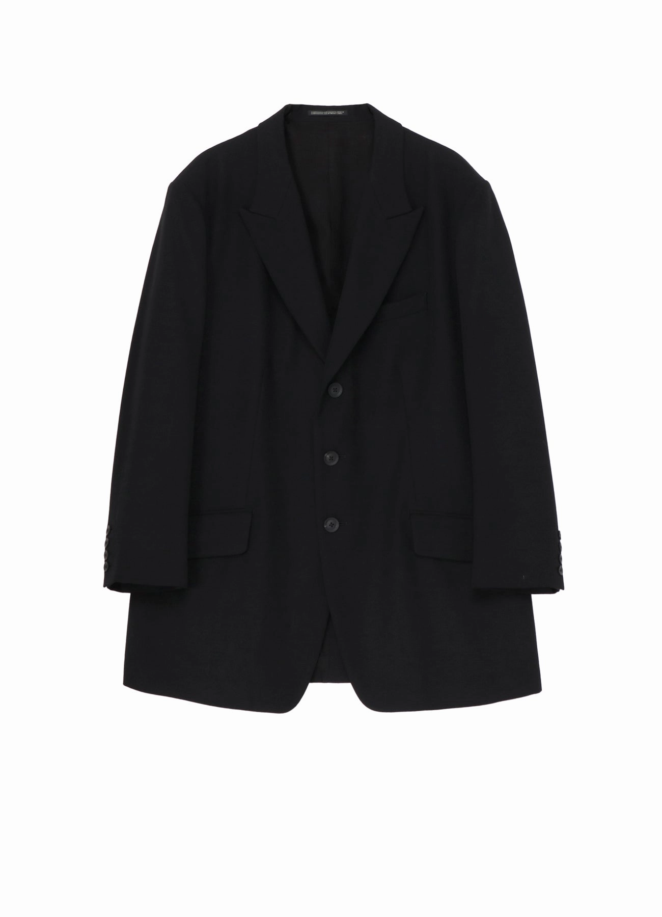 High Visibility Elements Rugged Layering ARMY GABARDINE 3 BUTTONS PEAKED JACKET