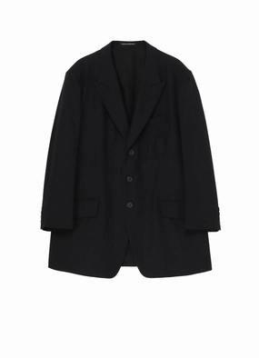 High Visibility Elements Rugged Layering ARMY GABARDINE 3 BUTTONS PEAKED JACKET