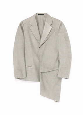 L/C INK DYED HEAVY DENIM FRONT DOUBLE JACKET Season Change