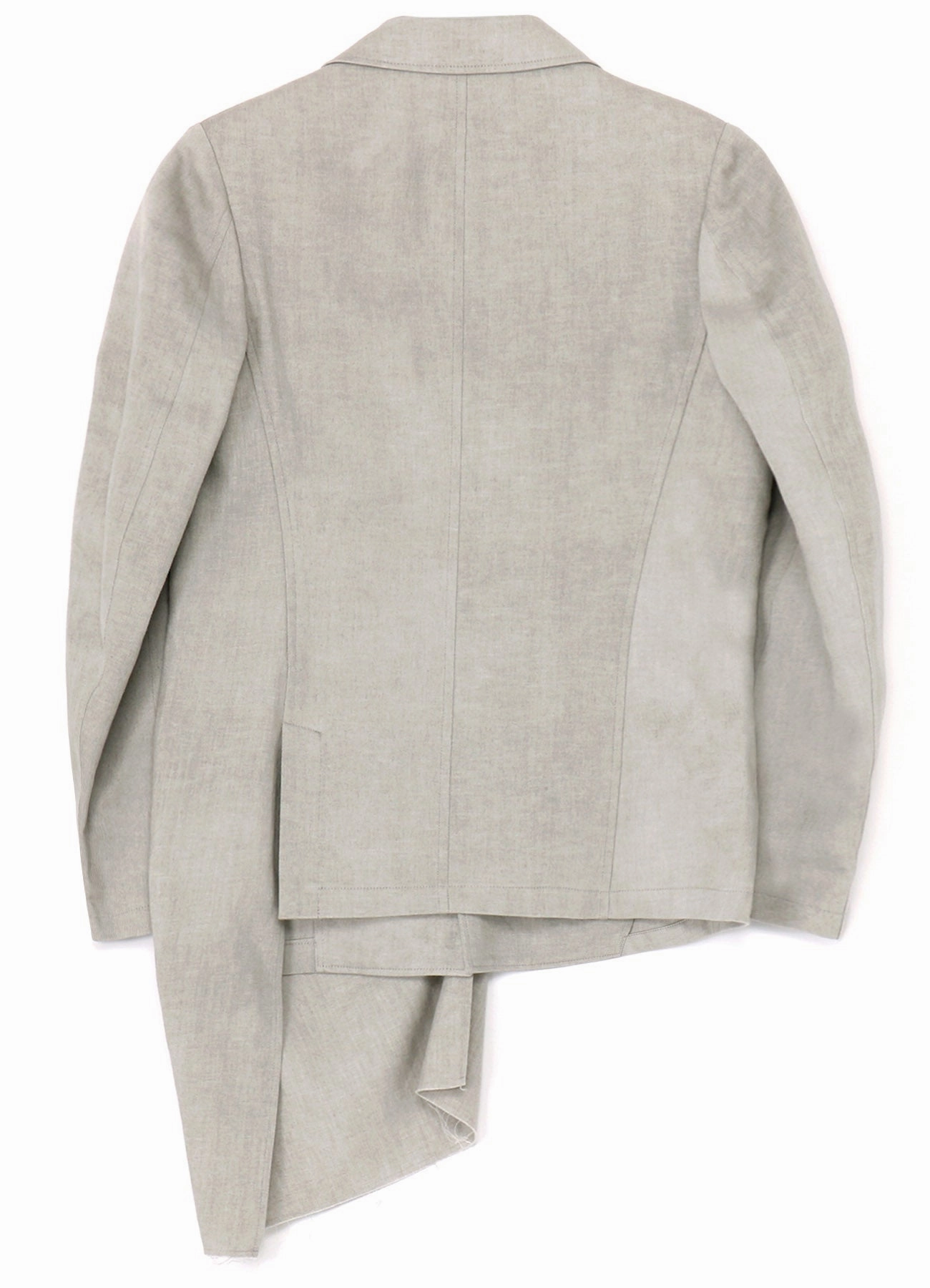 L/C INK DYED HEAVY DENIM FRONT DOUBLE JACKET Bestow Quilted Inner Layer