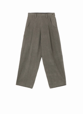 Relaxed Lines No Tag L/C INK DYED LIGHT DENIM SIDE OPEN PANTS