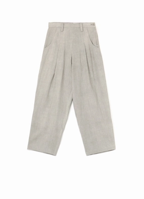 L/C INK DYED LIGHT DENIM SIDE OPEN PANTS Practical Wear