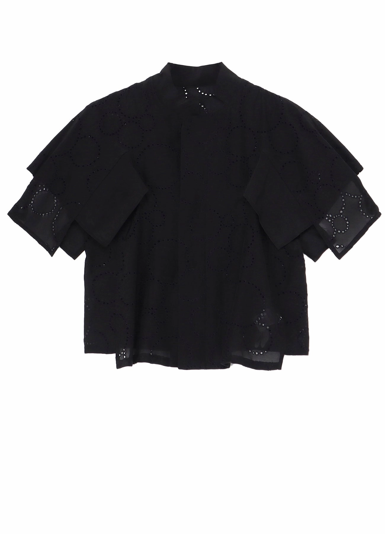 LACE STAND COLLAR JACKET pilots