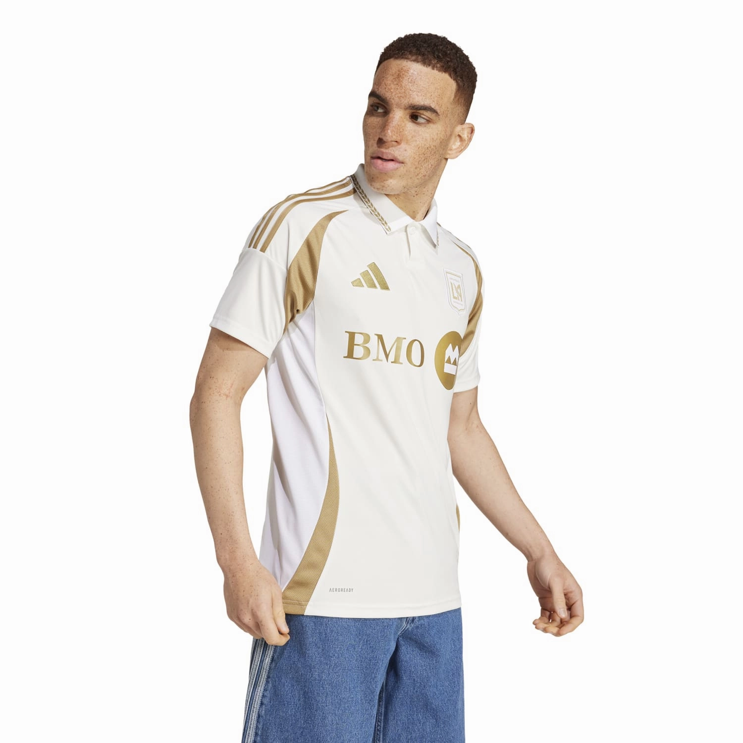 Casual Essential Wear Wear Resistant Fabric LAFC 25/26 Replica Away Jersey - Mens