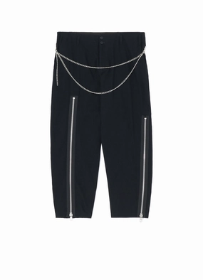 Sleek Comfort No Iron METAL EYELET DENIM PANTS