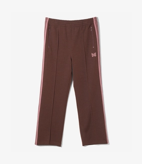 Track Pant ?C Brown Smooth Polyester Weekend Style Convertible legs