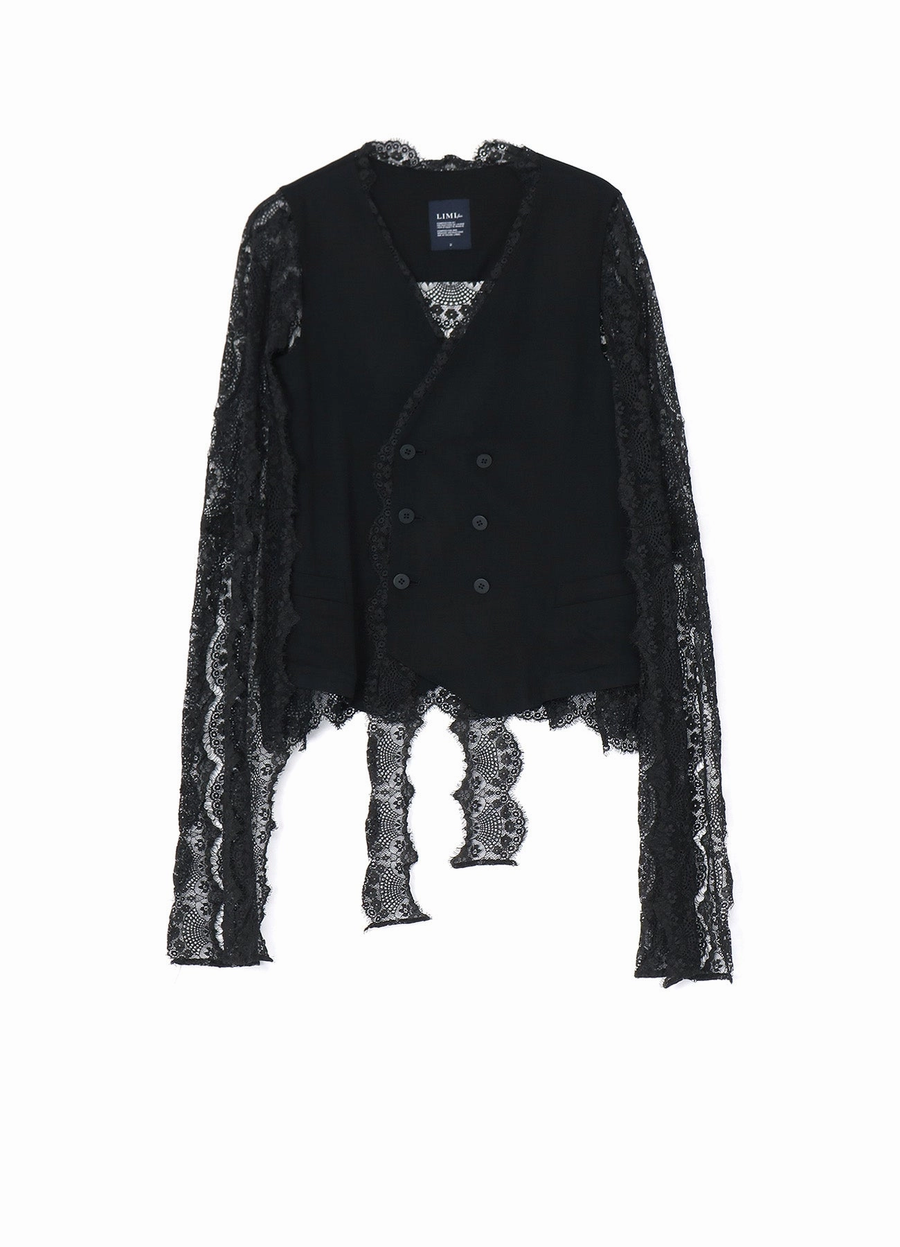 Jungle - ready LAWN   SATIN SCALLOP DOUBLE VEST