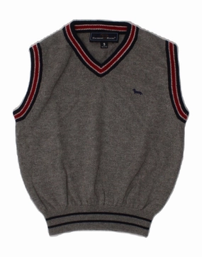 On-The-Go Bamboo Fiber Composition HARMONT & BLAINE Baby Boys Vest Tank Top 6-9 Months Grey Cotton Classic