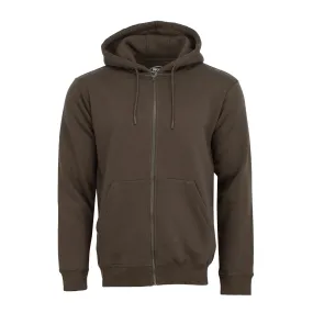 Classic Fleece FZ Hoody - Mens rhinestone accents Minimal Style