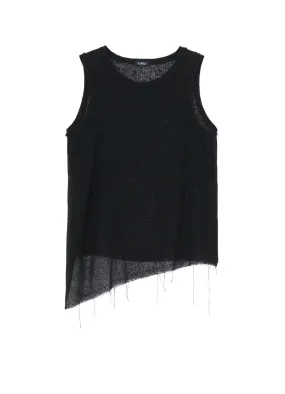 All-Weather Ready LENO SLEEVELESS BLOUSE
