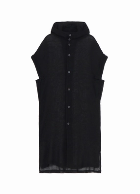 LENO CLOTH HOODED DRESS Chic Energy Dreamy Flow