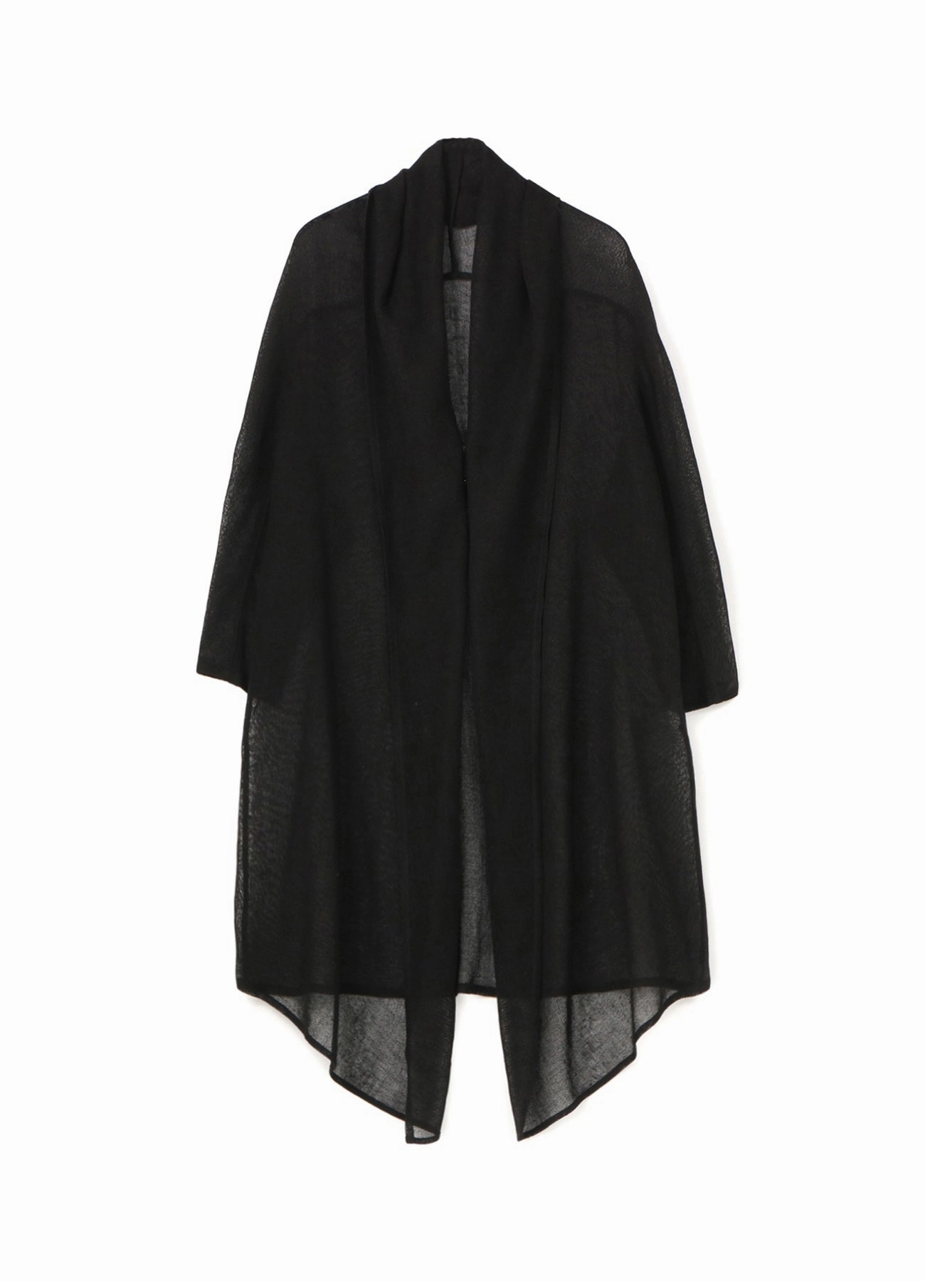 Field Tested Pocket-square LENO CLOTH SHAWL COLLAR LONG CARDIGAN