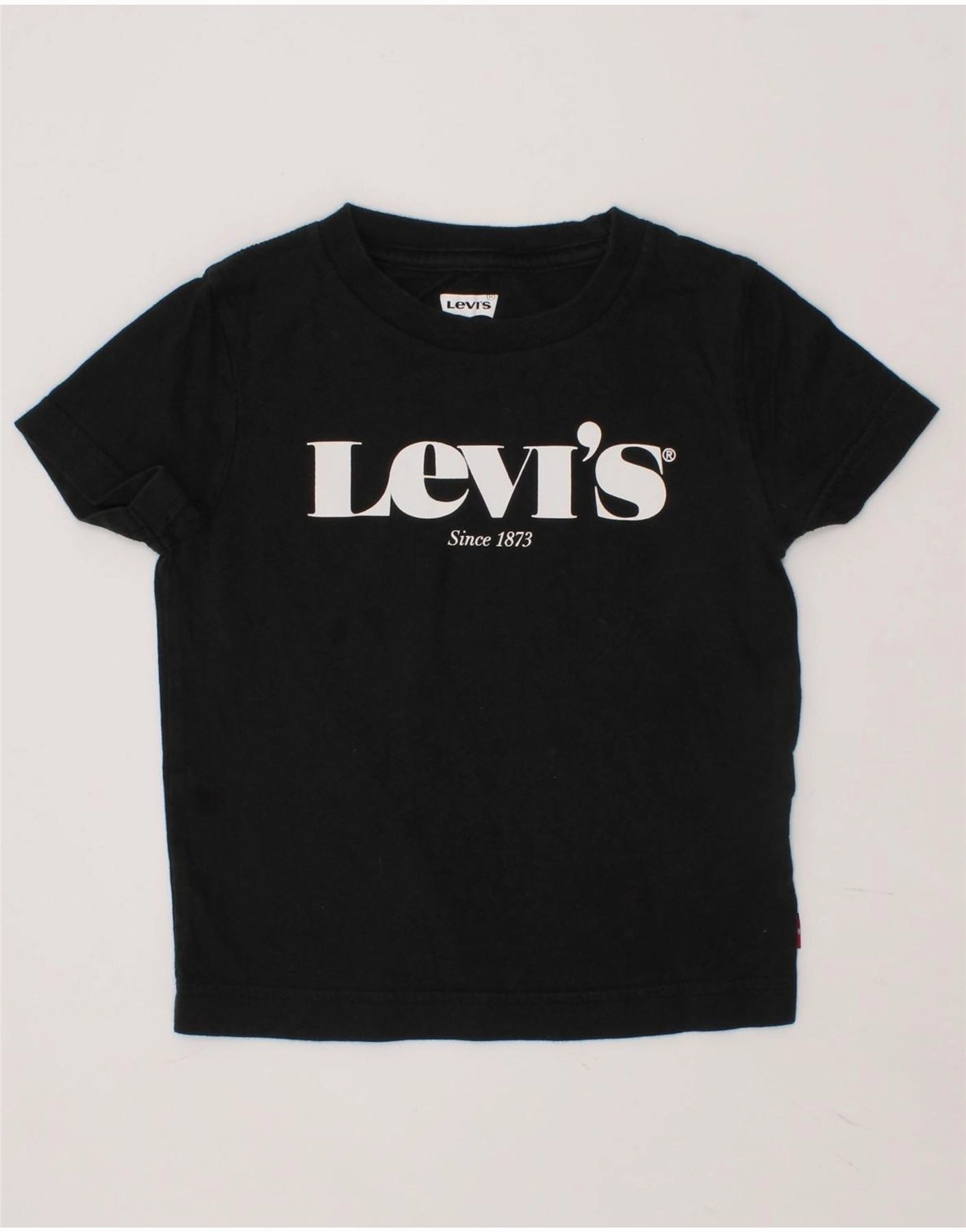 LEVI'S Baby Boys Graphic T-Shirt Top 18-24 Months Black Modern Appeal
