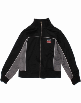 LEVI'S Baby Boys Tracksuit Top Jacket 18-24 Months Black Colourblock hypoallergenic Finance