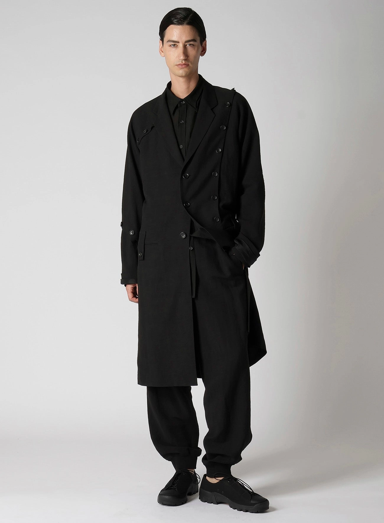 Utility pocket LI/RYCANVAS RIBBED HEM PANTS