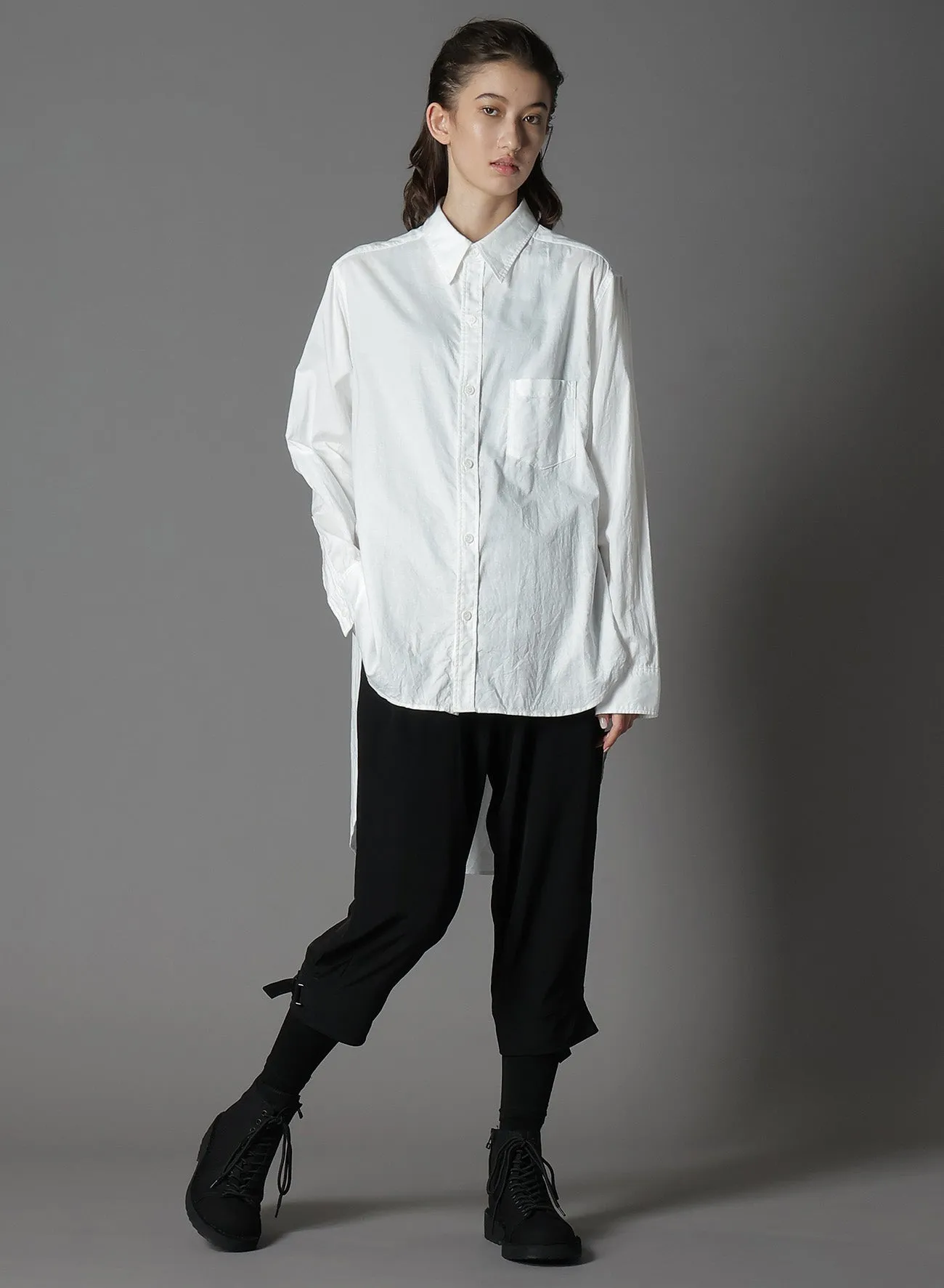 Non Iron Fabric LIGHT COTTON TWILLL WASH ONC TIGHT SHIRT