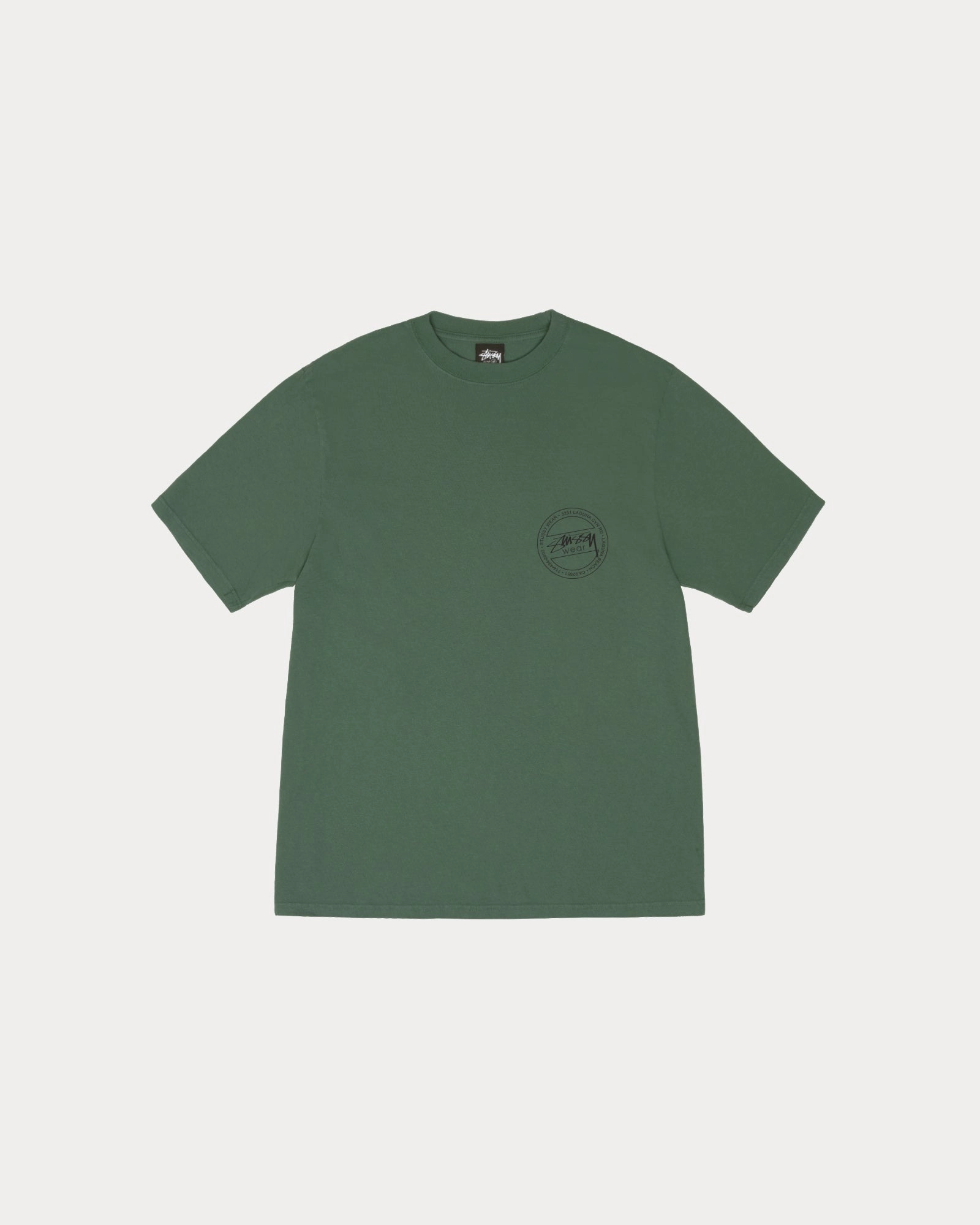 STUSSY WEAR PIG. DYED TEE Cool Layering MoistureControlFibers
