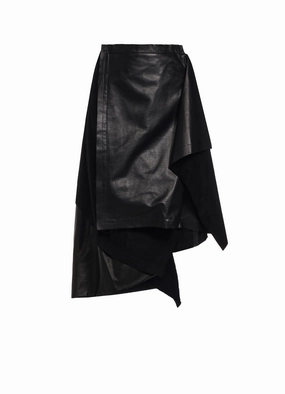 Texture Mood Blush Shade LIGHT SERGE PANELED SKIRT