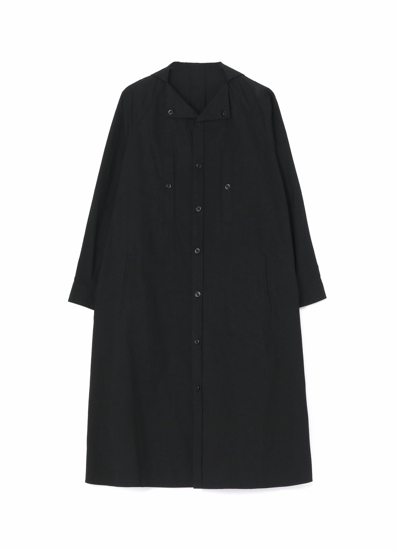 Sleek Form Summer Fashion LIGHT TWILL COTTON LONG SLEEVE DRESS