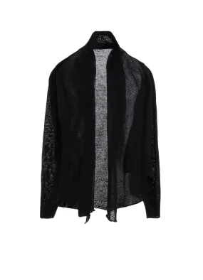 Sustainable Fibers JERSEY BROAD STITCH SCARF GOWN