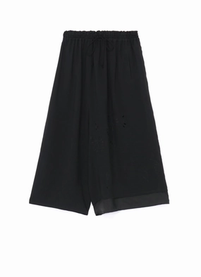 Eco Friendly Fabric DRAWSTRING PANTS WITH DOUBLE LEFT LEG