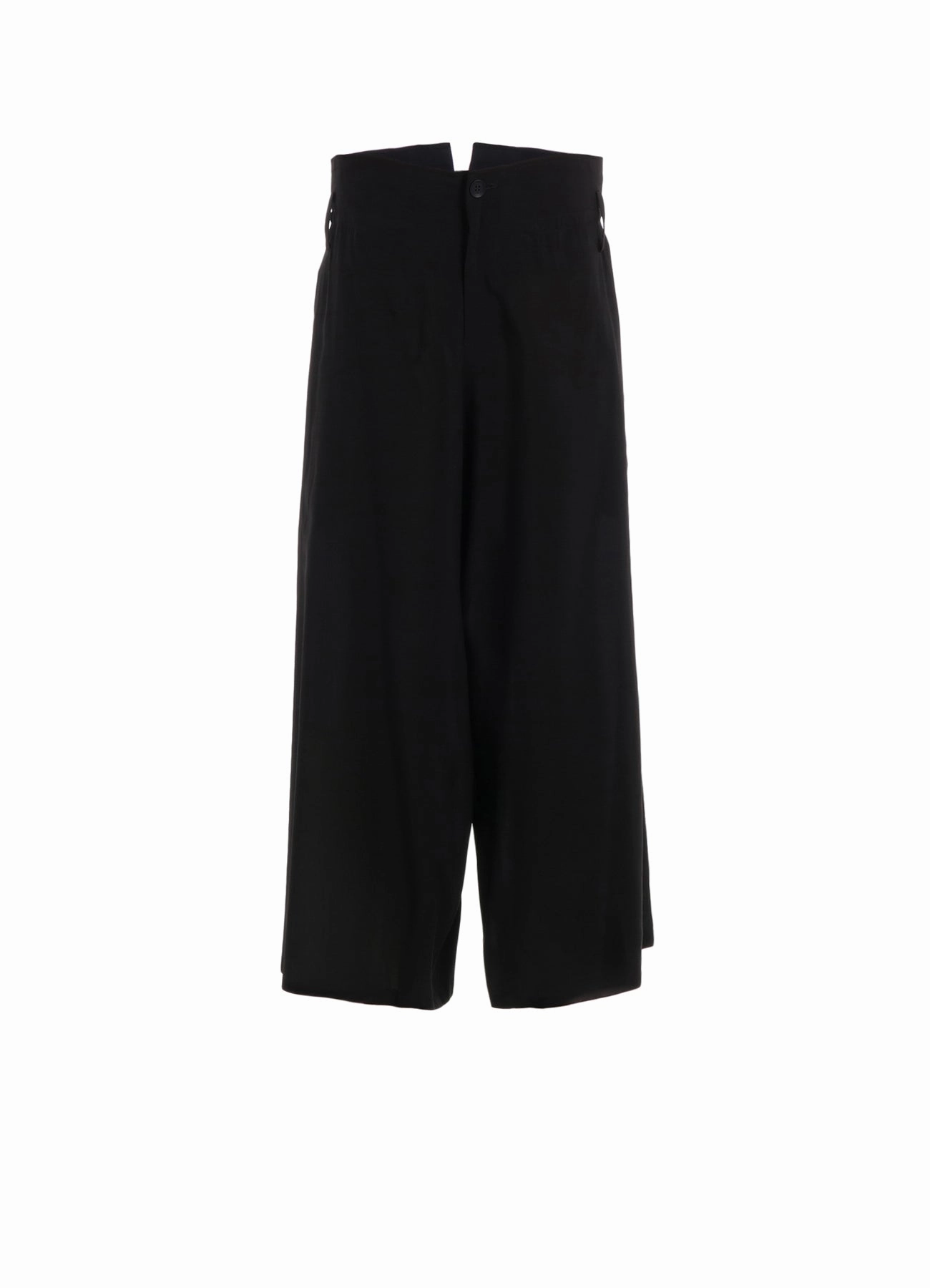 LAWN WAIST STRING TUCK PANTS No Wrinkle