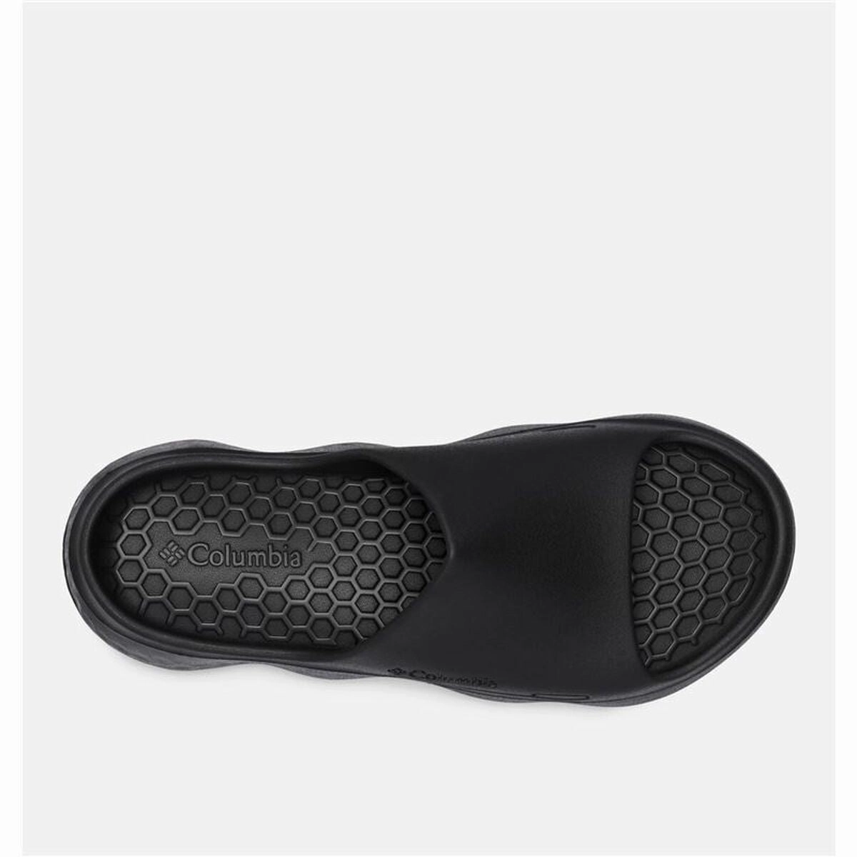 Men's Flip Flops Columbia THRIVE? REVIVE Black Cozy Sandal Step Adaptive Fit Technology