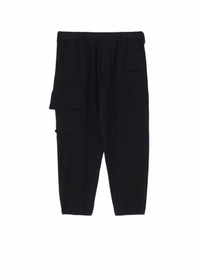 SOFT FLANNEL RIB FLAP POCKET PANTS Wear Resistant Fabric FlexibleStretchWeave