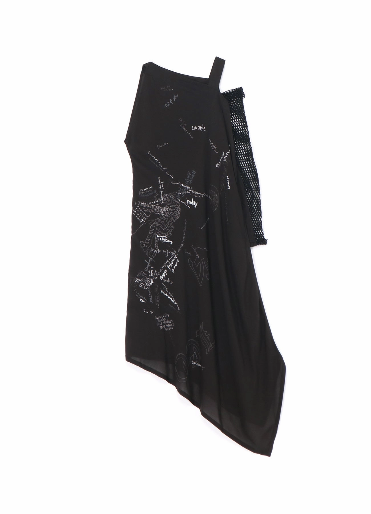 Smart Wear Soft Finish LIMI FEU PRINTED ASYMMETRIC DRESS