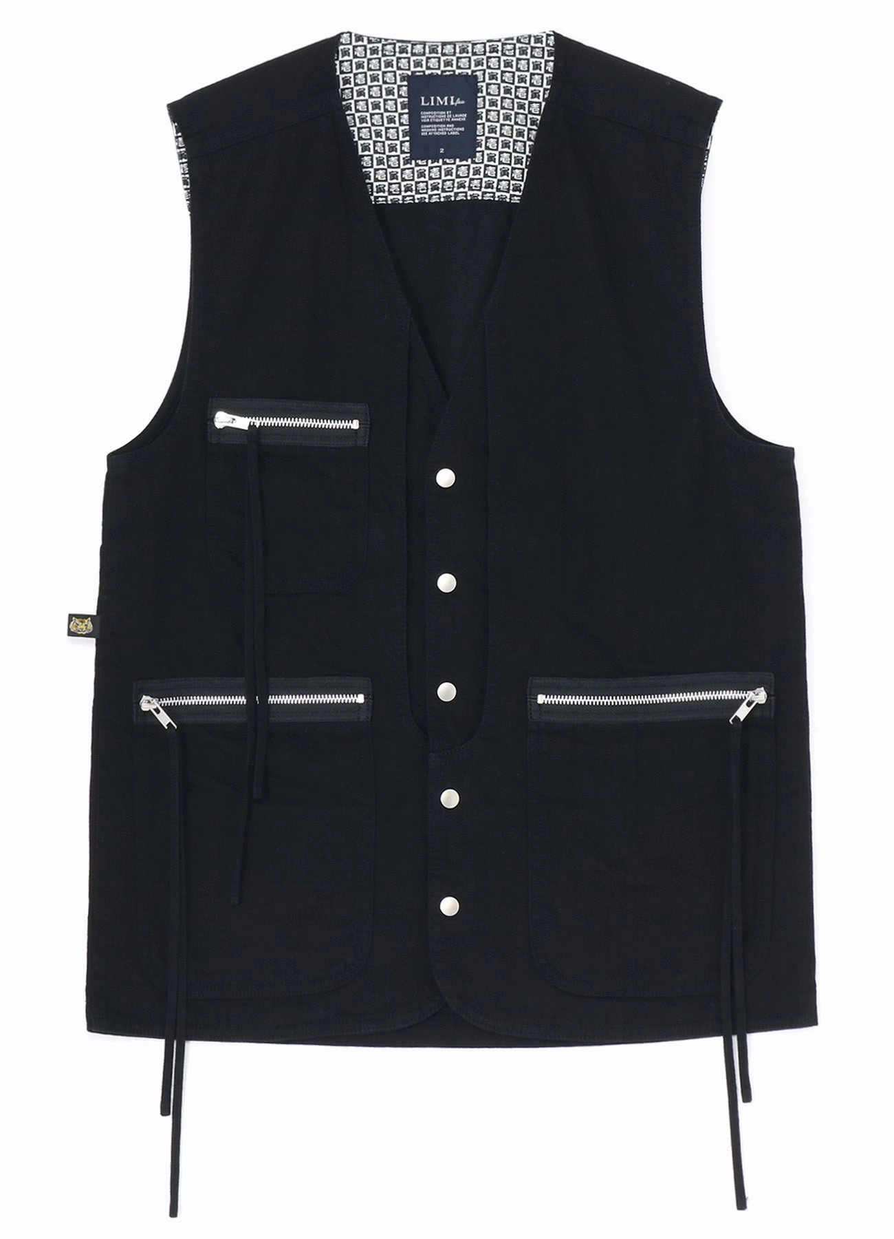 Lightweight Mesh Lining Museum - displayable LIMI feu??TORAICHI DENIM VEST