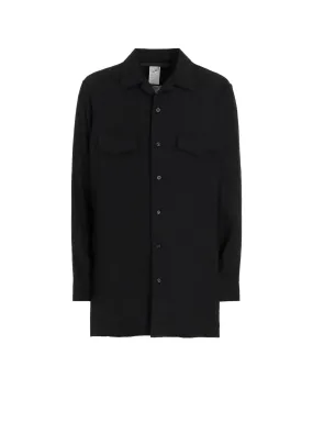 LINEN CLOTH OPEN COLLAR SHIRT Sports Ready Bold Print