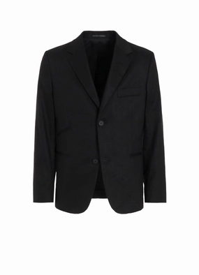 suitable for day wear Relaxed Motion LINEN COTTON TWILL JACKET WITH 2-BUTTON