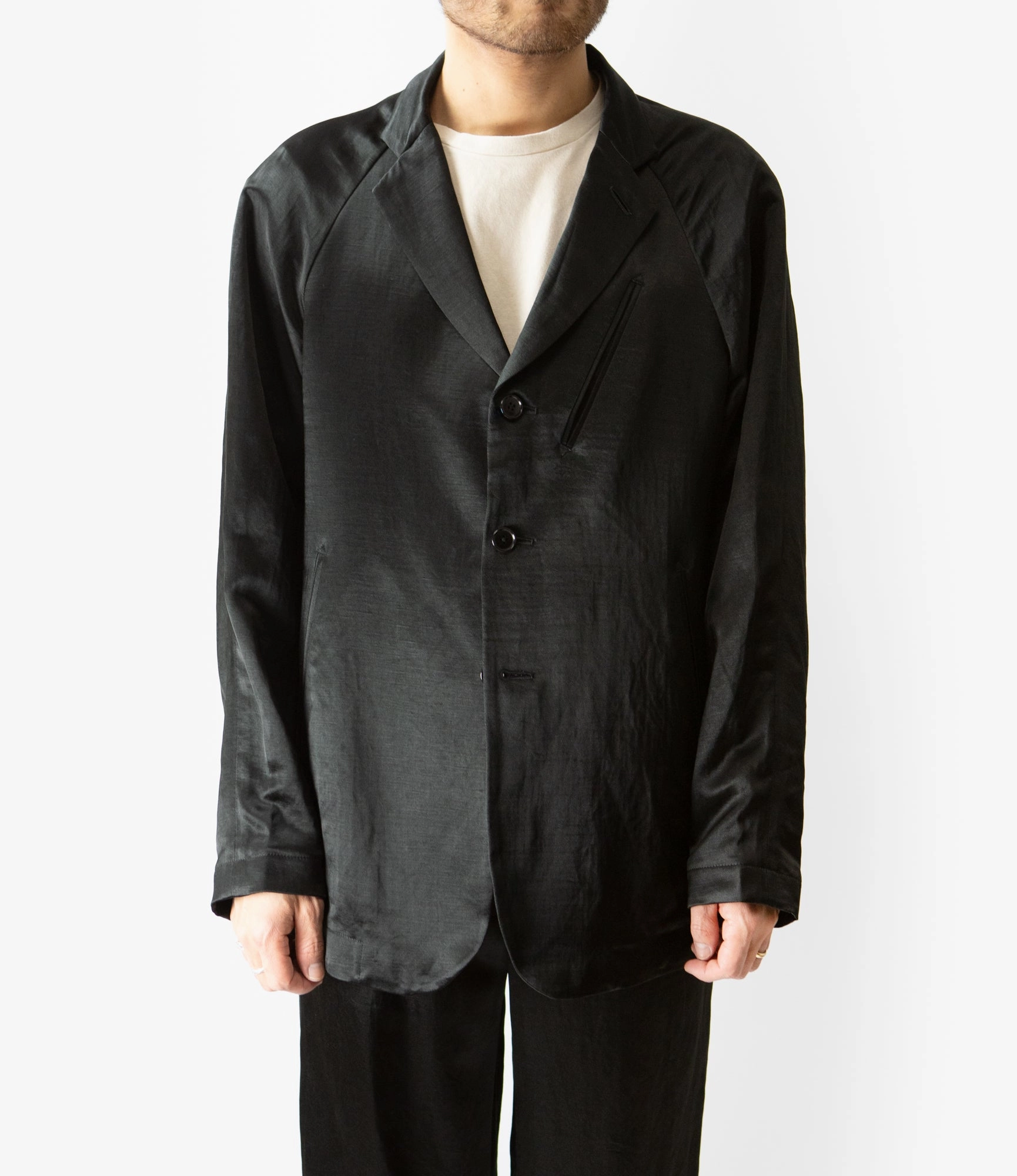 Urban Gear Cruise Raglan Jacket ?C Black Bright Kersey