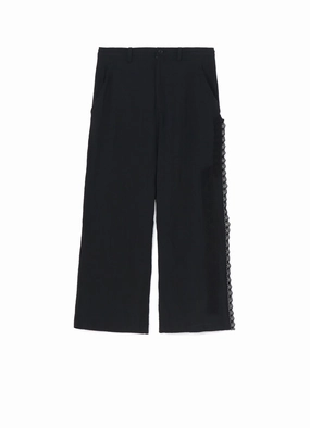 Minimal Stretch Fit LINEN LONG STRAIGHT PANTS